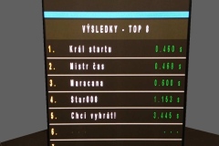 simulátor startovní reakce