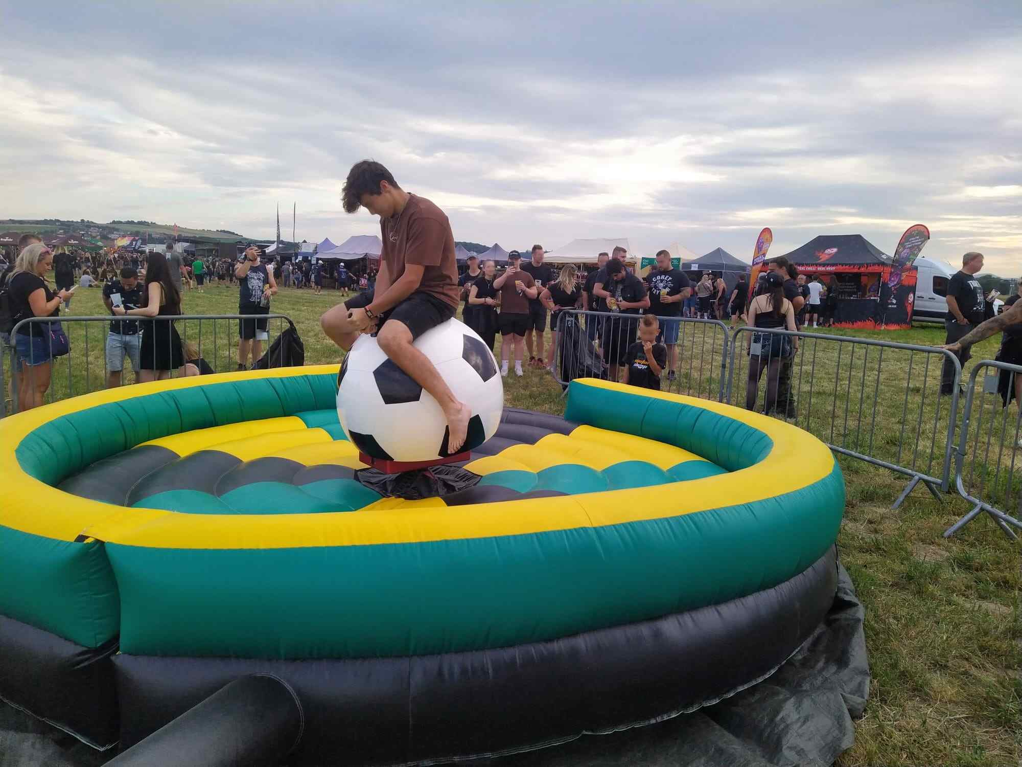 rodeo fotbal na festival